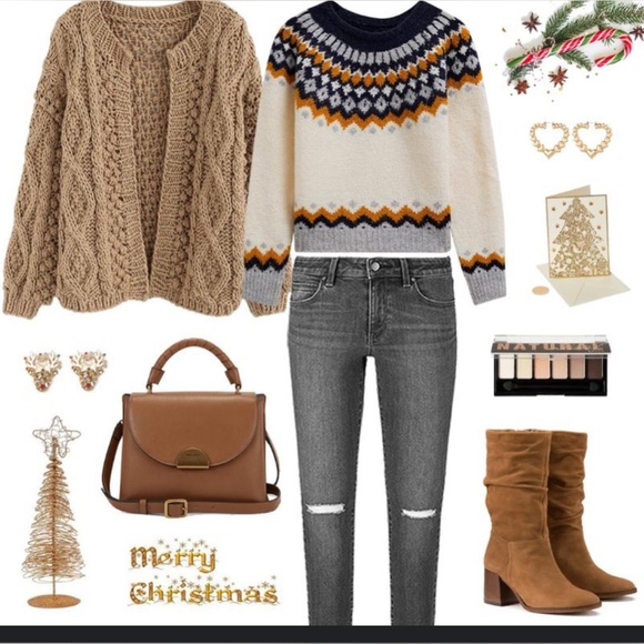 Metallic cable knit cardigan - Picture 4 of 9